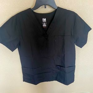 Black Scrub Top
